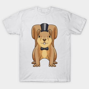 Squirrel as Groom with Suit T-Shirt